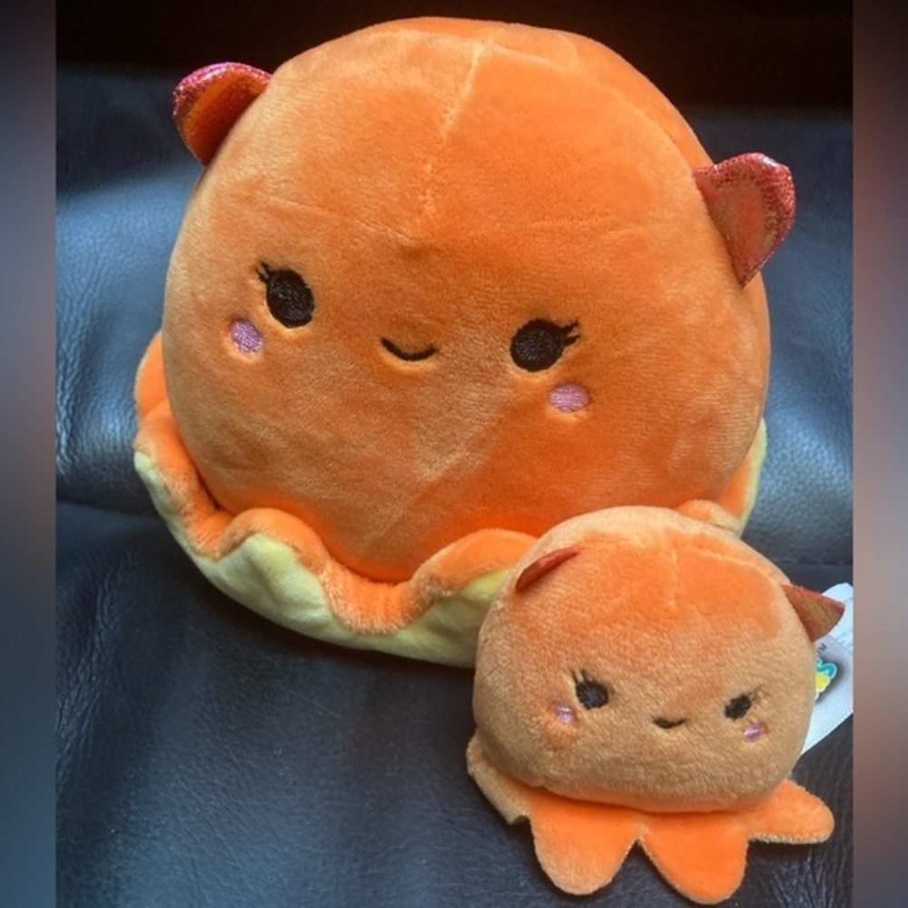 Squishmallow  Norbu the Octopus Deep Sealife Mystery Squad 5in & 2in